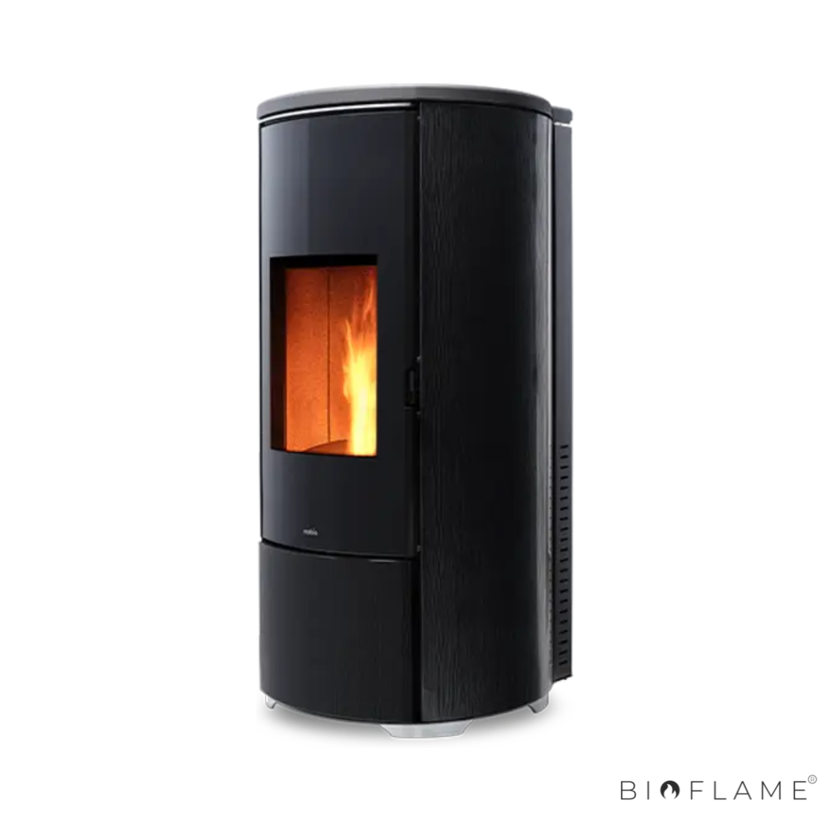 SALAMANDRA A PELLETS PARA AQUECIMENTO CENTRAL - NOBIS SHAPE GLASS H10 / H12