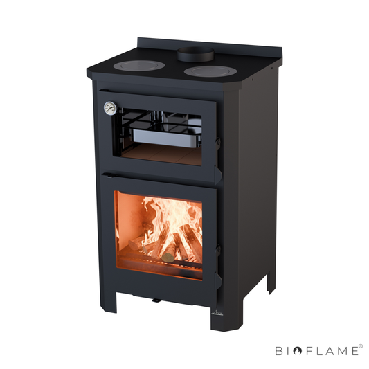 Salamandra a Lenha Subtil Nº9 com Forno