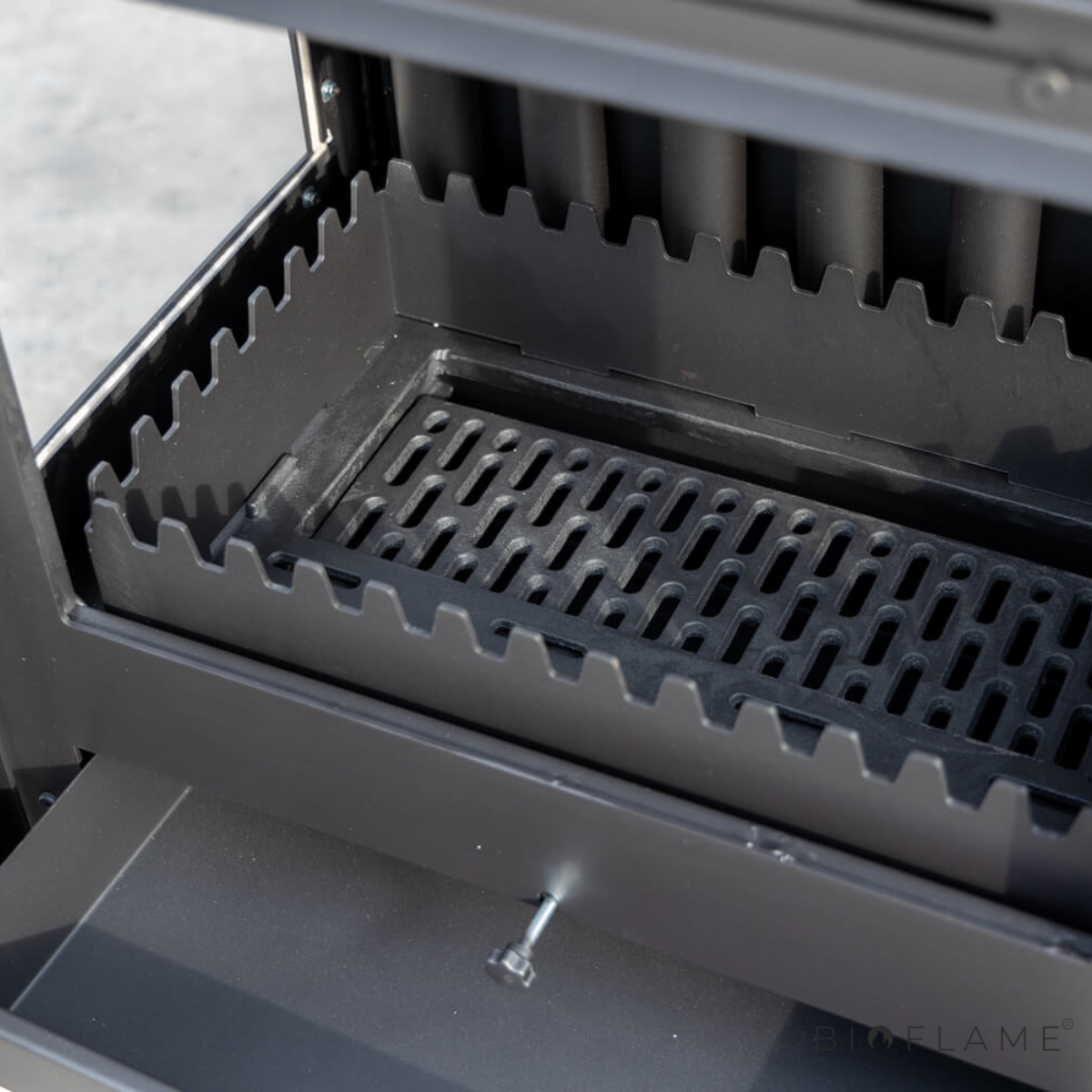 Salamandra a Lenha com Ventilação Teba Therm TKS-15 Forno Trifacial
