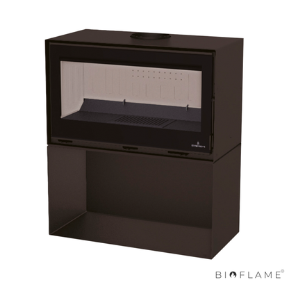 SALAMANDRA A LENHA - BRONPI CAIRO 70 BOX