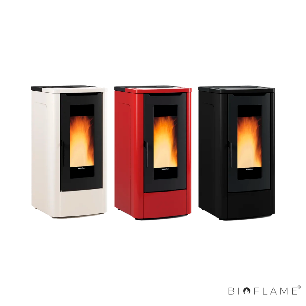Salamandra a Pellets Canalizável Nordica Extraflame Teorema Plus
