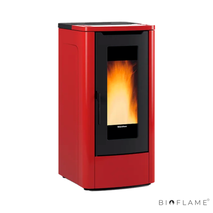 SALAMANDRA A PELLETS CANALIZÁVEL - NORDICA EXTRAFLAME TEOREMA PLUS