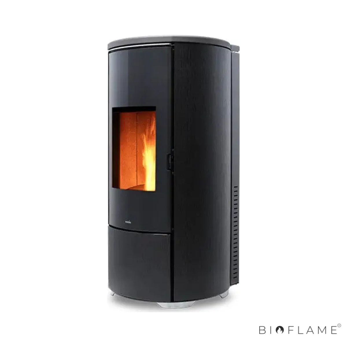 SALAMANDRA A PELLETS PARA AQUECIMENTO CENTRAL - NOBIS SHAPE GLASS H10 / H12