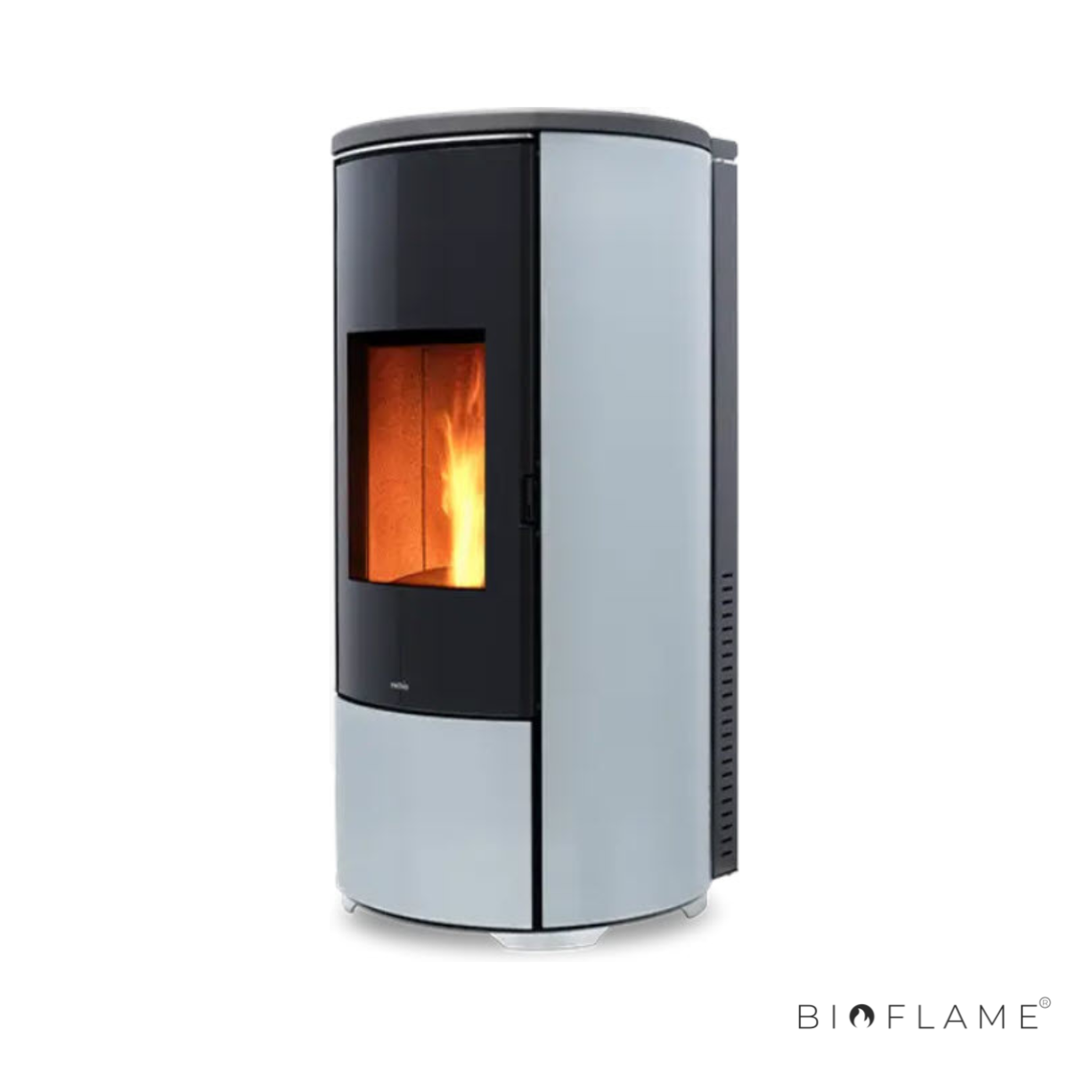 SALAMANDRA A PELLETS PARA AQUECIMENTO CENTRAL - NOBIS SHAPE GLASS H10 / H12