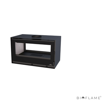 Salamandra a Lenha Bronpi Cairo 90 Box Dupla Face
