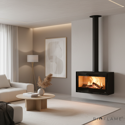 Salamandra a Lenha Bronpi Cairo 90 Box