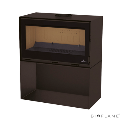 Salamandra a Lenha Bronpi Cairo 90 Box