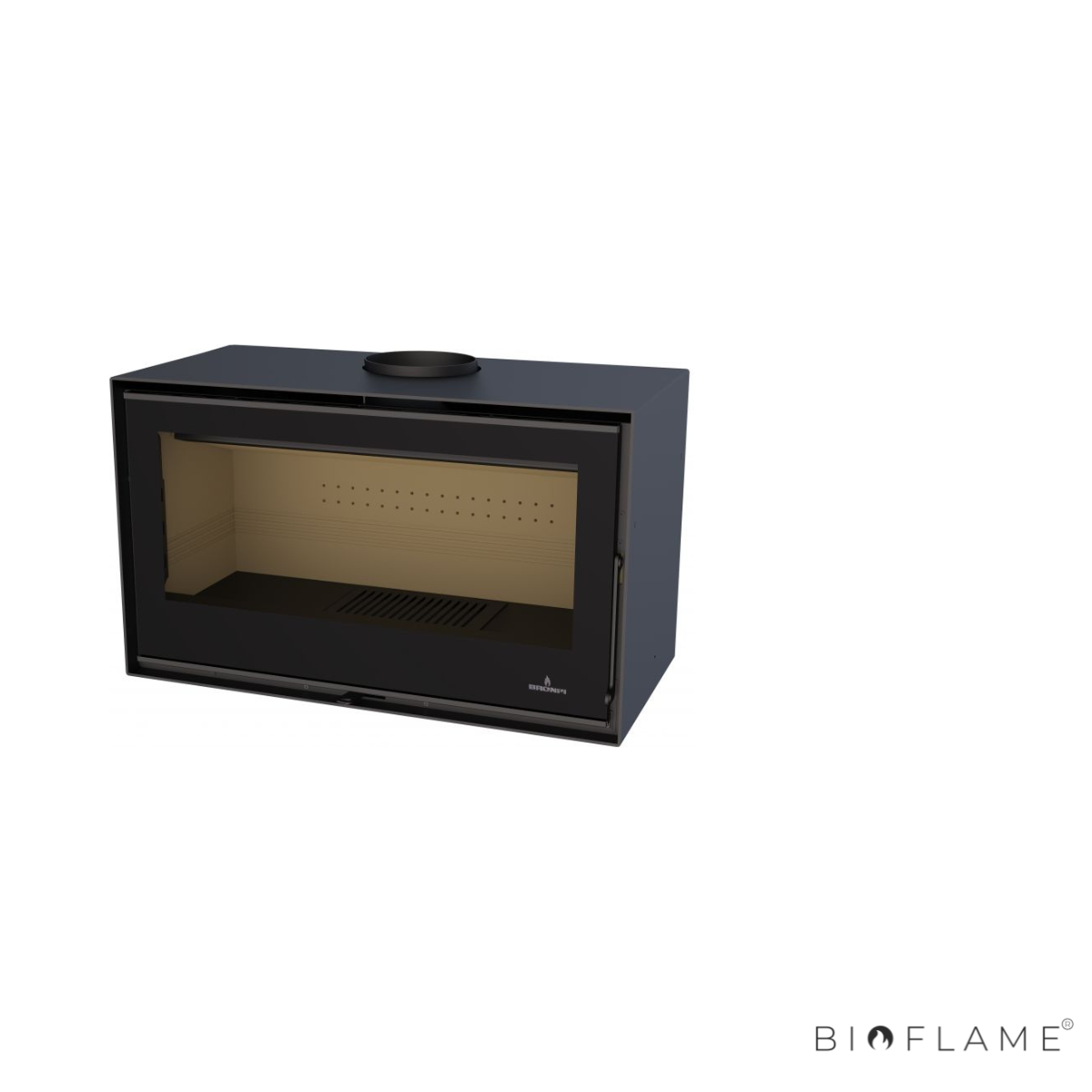 Salamandra a Lenha com Ventilação Bronpi Bimba 70