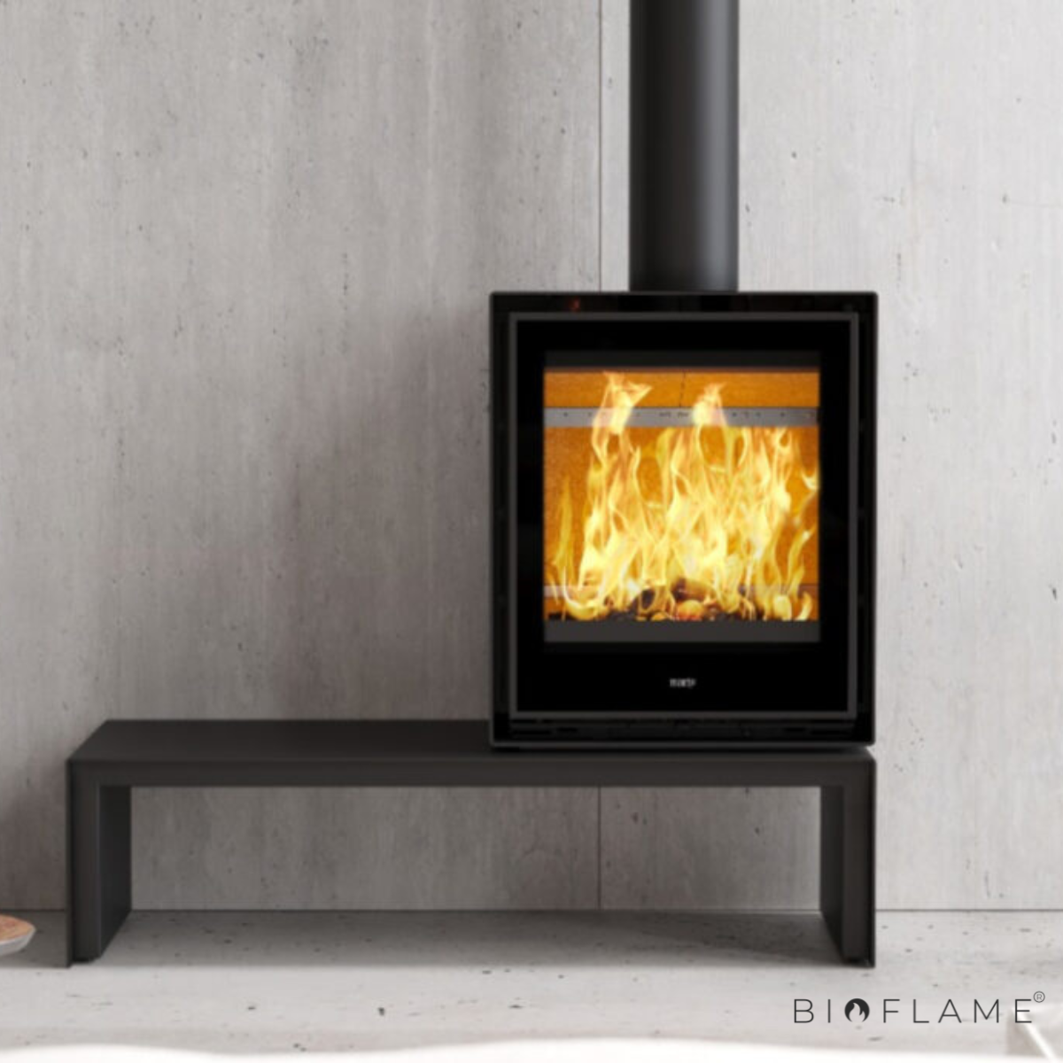Salamandra a Lenha ADF Clare 60 VT