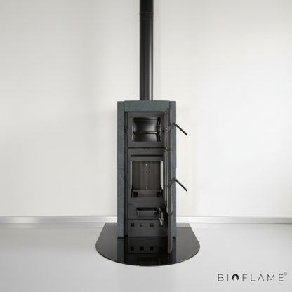 Salamandra a Lenha em Ferro Fundido Nordica Extraflame Ester Forno