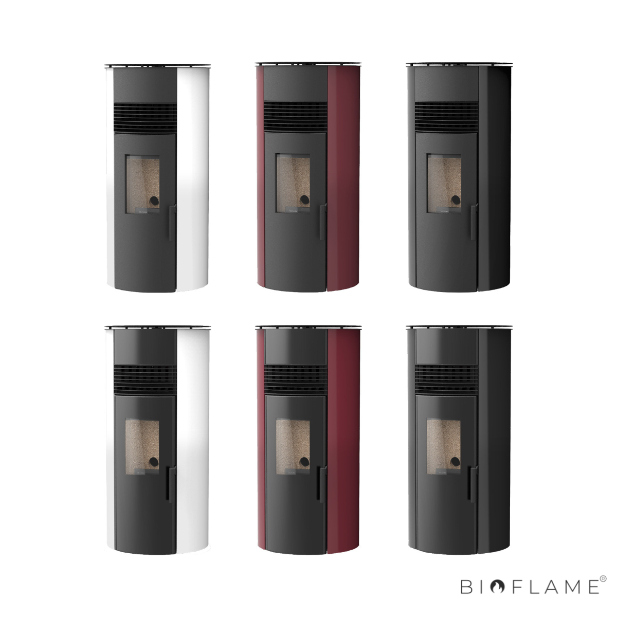 Salamandra a Pellets Canalizável Solzaima Amazon 9 kW