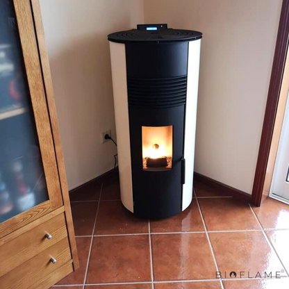 Salamandra a Pellets Canalizável Solzaima Amazon 9 kW