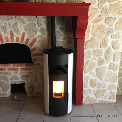 Salamandra a Pellets Canalizável Solzaima Amazon 9 kW