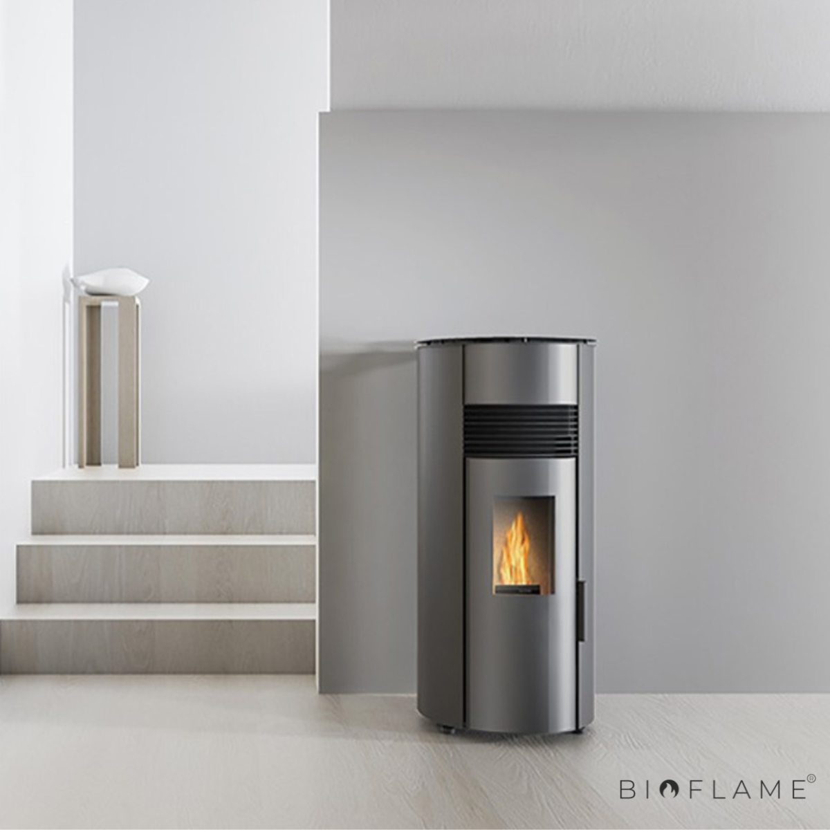 Salamandra a Pellets Canalizável Solzaima Amazon 9 kW
