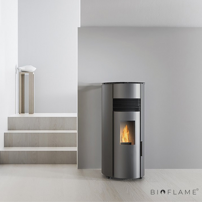 Salamandra a Pellets Canalizável Solzaima Amazon 9 kW