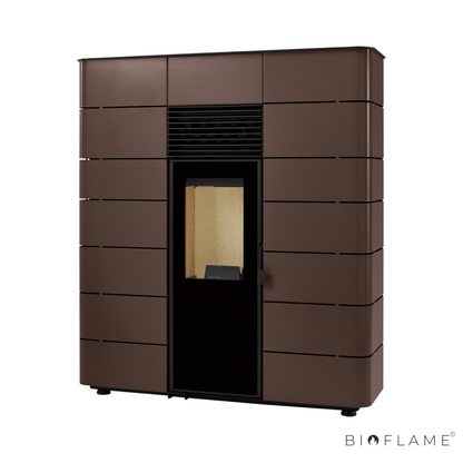 Salamandra a Pellets Canalizável Solzaima Nevada 8 kW