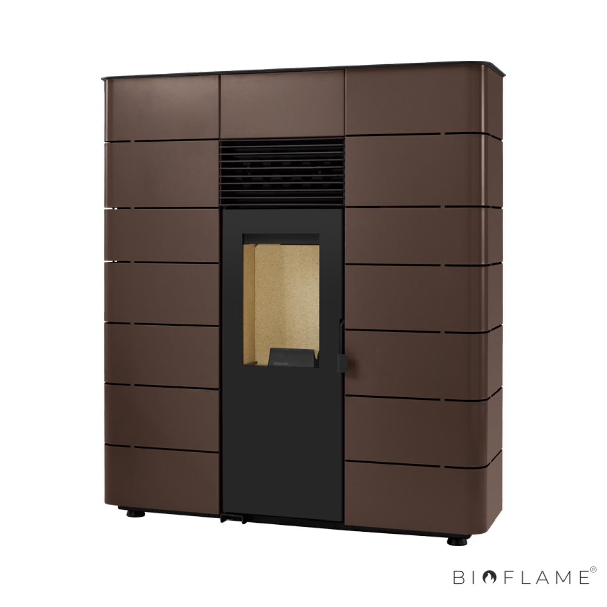 Salamandra a Pellets Canalizável Solzaima Nevada 8 kW