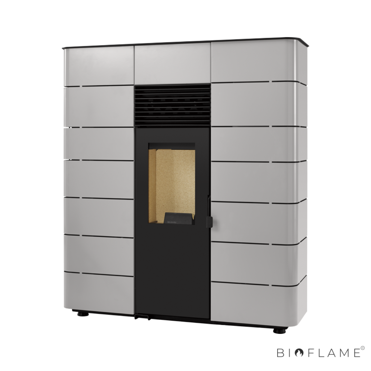 Salamandra a Pellets Canalizável Solzaima Nevada 8 kW