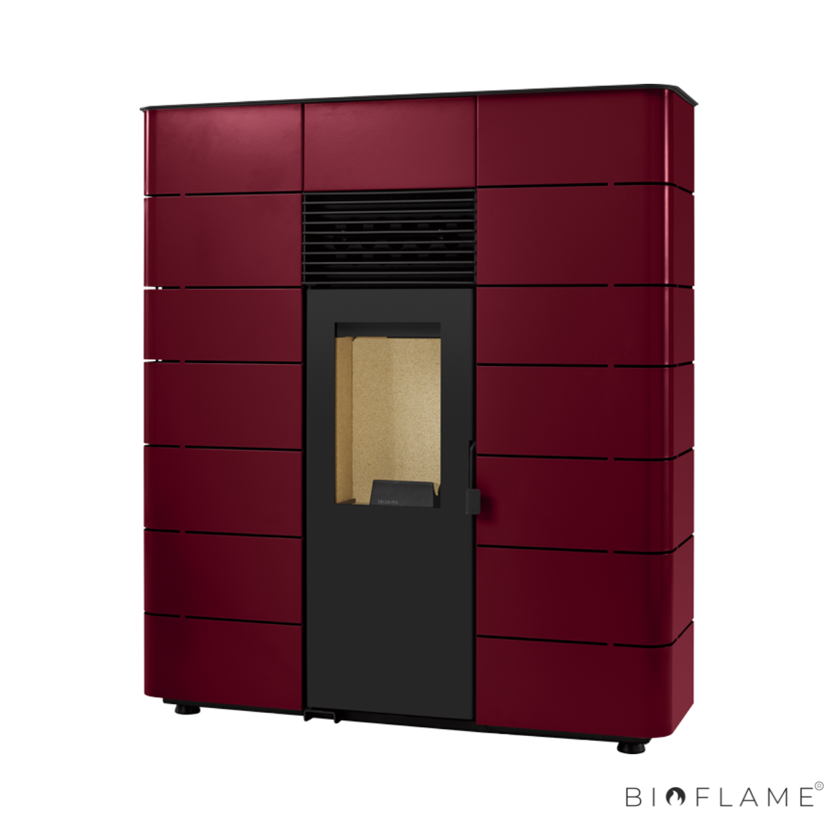 Salamandra a Pellets Canalizável Solzaima Nevada 8 kW