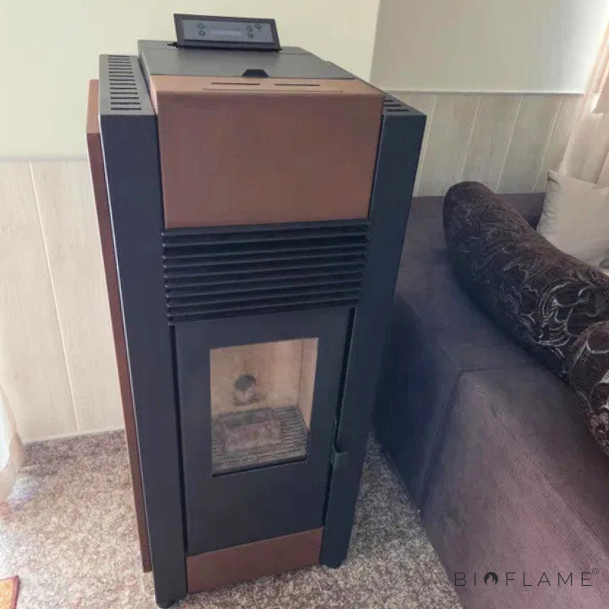 Salamandra a Pellets Solzaima Alpes 10 kW